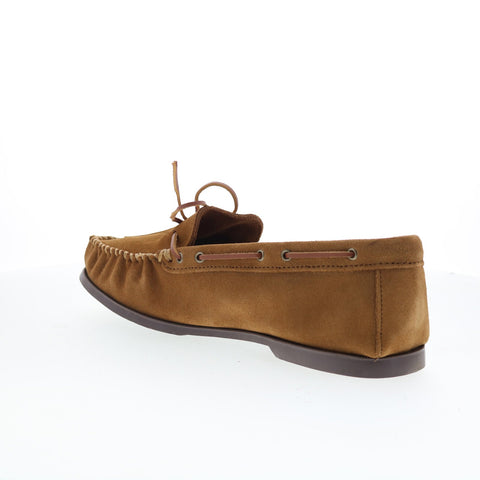 Minnetonka Camp Moc 747X-DST Mens Suede Loafers & Slip Ons Moccasin Shoes