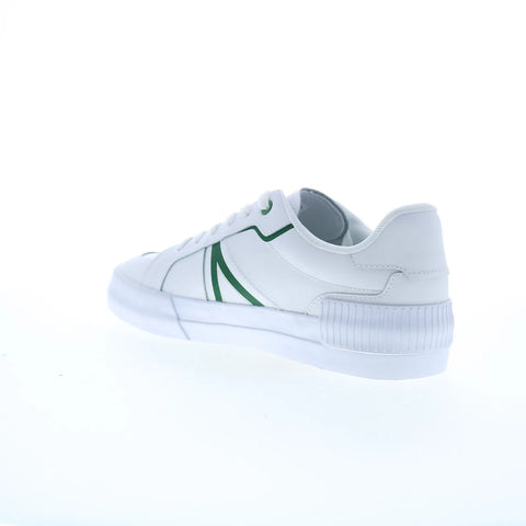 Lacoste L004 224 1 CMA Mens White Leather Lifestyle Sneakers Shoes