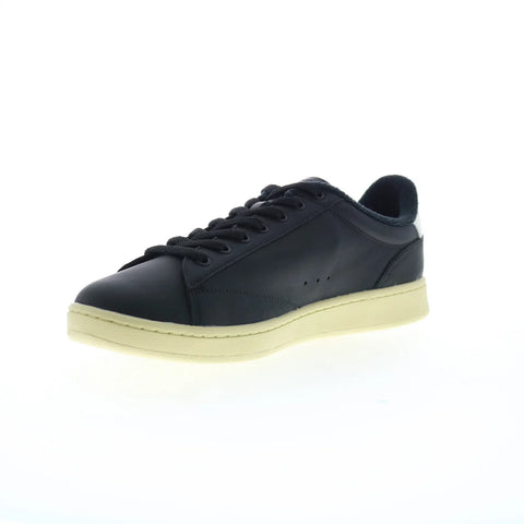 Lacoste Carnaby Set 224 2 SMA Mens Black Leather Lifestyle Sneakers Shoes