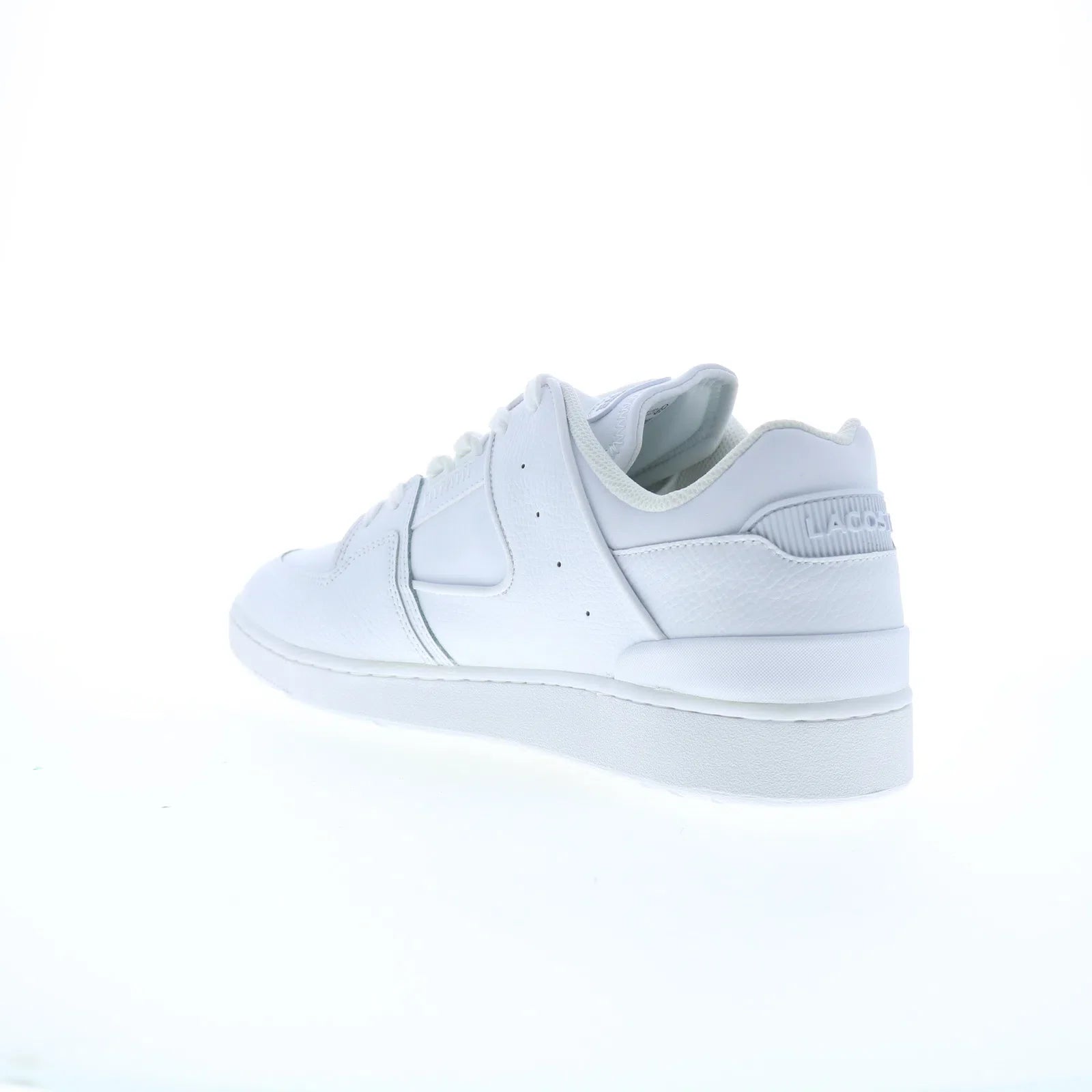 Lacoste Court Cage 224 1 SMA Mens White Leather Lifestyle Sneakers
