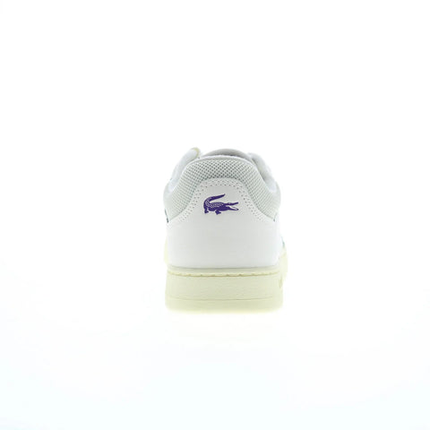 Lacoste Lineset 224 1 SMA Mens Beige Leather Lifestyle Sneakers Shoes