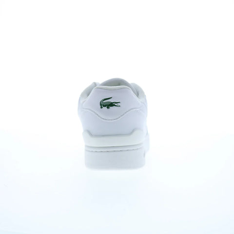 Lacoste T-Clip Set 224 2 SMA Mens White Leather Lifestyle Sneakers Shoes