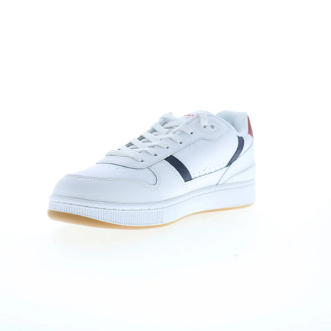 Lacoste T-Clip Set 224 8 SMA Mens White Leather Lifestyle Sneakers Shoes