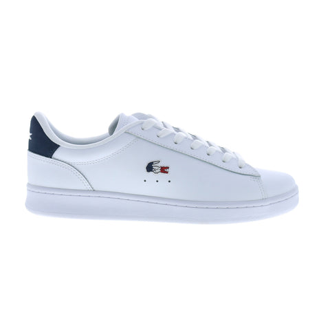 Lacoste Carnaby Set 224 7 SMA Mens White Leather Lifestyle Sneakers Shoes