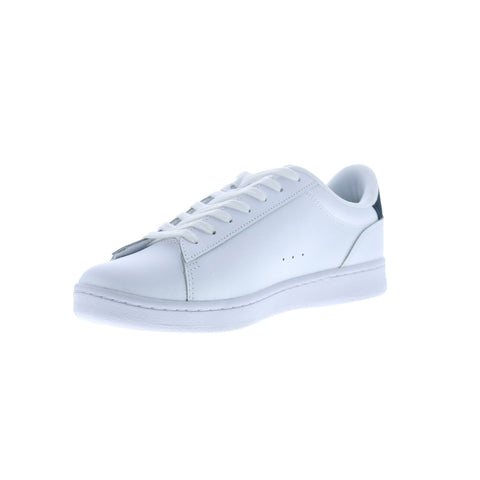 Lacoste Carnaby Set 224 7 SMA Mens White Leather Lifestyle Sneakers Shoes