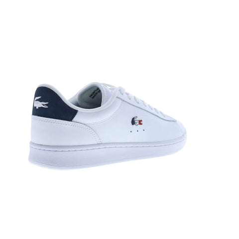 Lacoste Carnaby Set 224 7 SMA Mens White Leather Lifestyle Sneakers Shoes