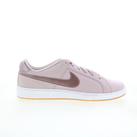Nike Court Royale 749867-600 Womens Pink Leather Lifestyle Sneakers Shoes