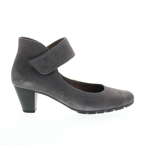 Gabor 7-5493-19 Womens Gray Strap Heels Shoes