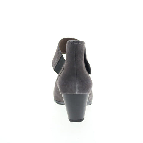 Gabor 7-5493-19 Womens Gray Strap Heels Shoes