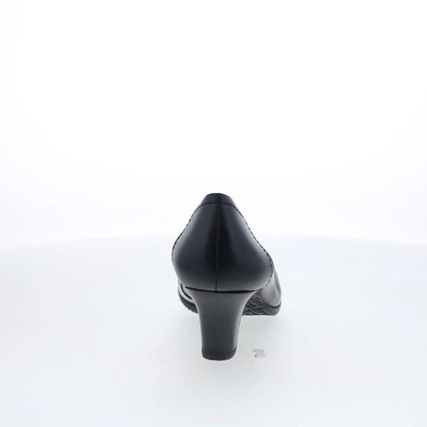 Ros Hommerson Halo 75041-10 Womens Black Extra Narrow Pumps Heels Shoes