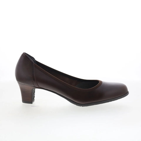 Ros Hommerson Halo 75041-6Q Womens Brown Extra Narrow Pumps Heels Shoes