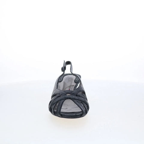Ros Hommerson Pearl 75057-10 Womens Black Extra Narrow Slingback Sandals Shoes