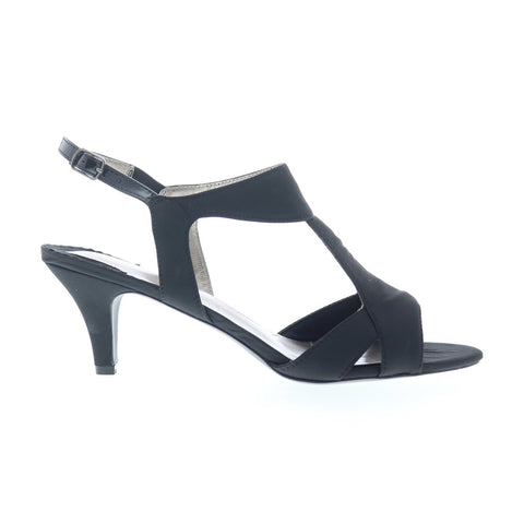 Ros Hommerson Lucky Womens Black Extra Narrow Strap Heels Shoes