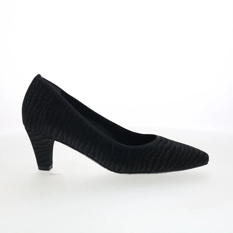 Ros Hommerson Karat 75069-02 Womens Black Extra Narrow Pumps Heels Shoes