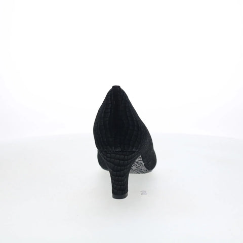 Ros Hommerson Karat 75069-02 Womens Black Extra Narrow Pumps Heels Shoes