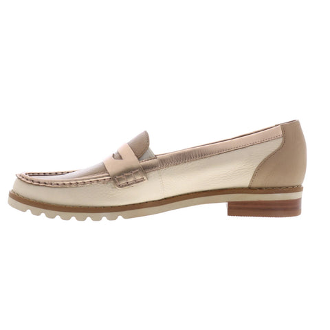 Ros Hommerson Winnie II 75099-37 Womens Beige Narrow Loafer Flats Shoes
