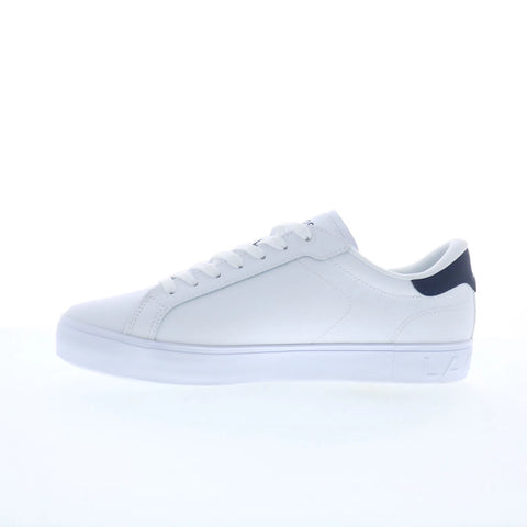 Lacoste Powercut Graphic 225 1 SMA Mens White Lifestyle Sneakers Shoes