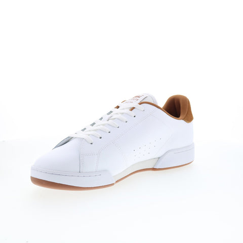 Lacoste Carnaby Cup 225 2 SMA Mens White Leather Lifestyle Sneakers Shoes