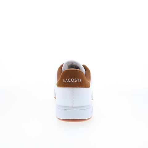 Lacoste Carnaby Cup 225 2 SMA Mens White Leather Lifestyle Sneakers Shoes