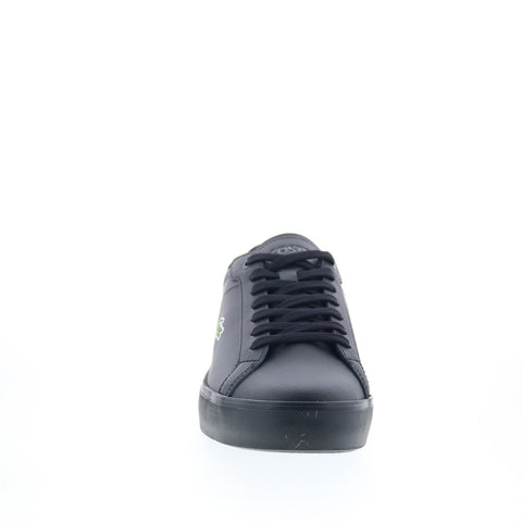 Lacoste Powercourt Graphic 225 1 SMA Mens Black Lifestyle Sneakers Shoes
