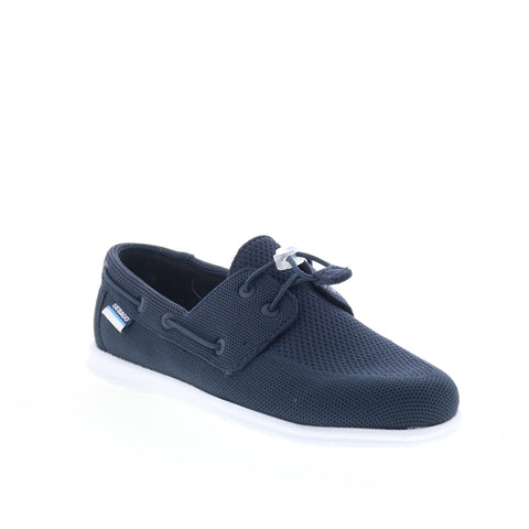 Sebago Monterey 75113RW-908 Womens Blue Mesh Loafers & Slip Ons Boat Shoes