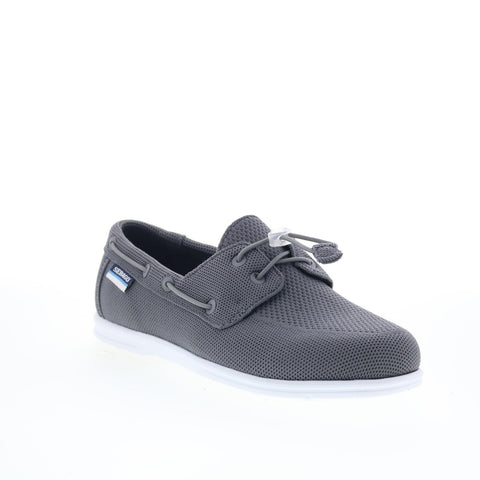 Sebago Monterey 75113RW-917 Womens Gray Mesh Loafers & Slip Ons Boat Shoes