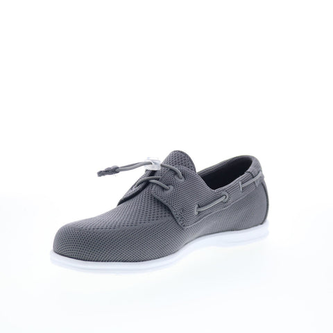 Sebago Monterey 75113RW-917 Womens Gray Mesh Loafers & Slip Ons Boat Shoes