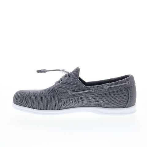 Sebago Monterey 75113RW-917 Womens Gray Mesh Loafers & Slip Ons Boat Shoes