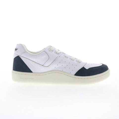 Sebago Hurricane 77131BW-AEB Mens White Leather Lifestyle Sneakers Shoes