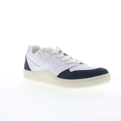 Sebago Hurricane 77131BW-AEB Mens White Leather Lifestyle Sneakers Shoes