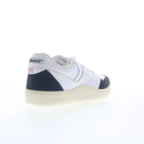 Sebago Hurricane 77131BW-AEB Mens White Leather Lifestyle Sneakers Shoes