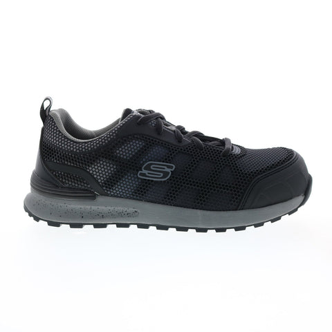 Skechers Bulklin Lyndale Composite Toe Womens Black Athletic Work Shoes