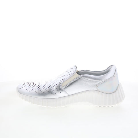 Johnston & Murphy XC4 Kimmie Perf Womens Silver Lifestyle Sneakers Shoes