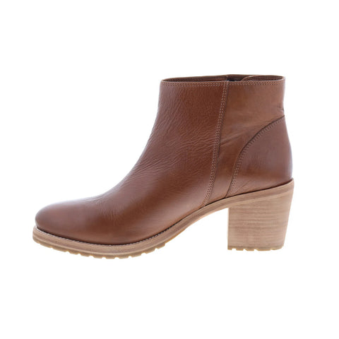 Johnston & Murphy Nadia Zip Boot 78-51513 Womens Brown Casual Dress Boots