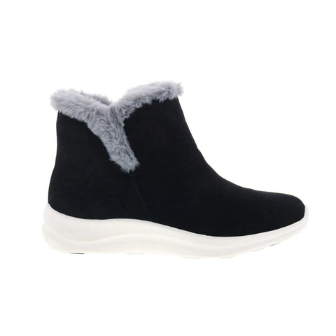 Johnston & Murphy Mollie Faux Fur 78-51527 Womens Black Casual Dress Boots