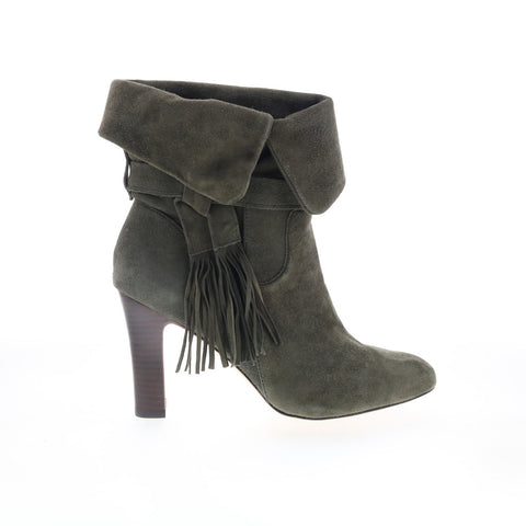 Johnston & Murphy Keaton Cuff Bootie Womens Gray Ankle & Booties Boots