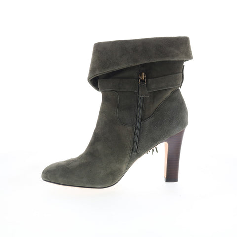 Johnston & Murphy Keaton Cuff Bootie Womens Gray Ankle & Booties Boots