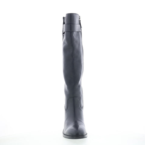 Johnston & Murphy Hadley 78-51811 Womens Black Leather Knee High Boots