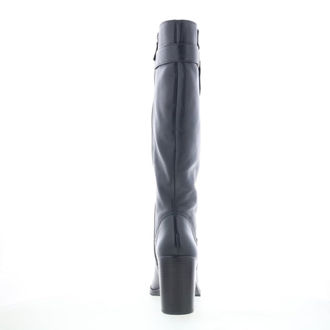 Johnston & Murphy Hadley 78-51811 Womens Black Leather Knee High Boots