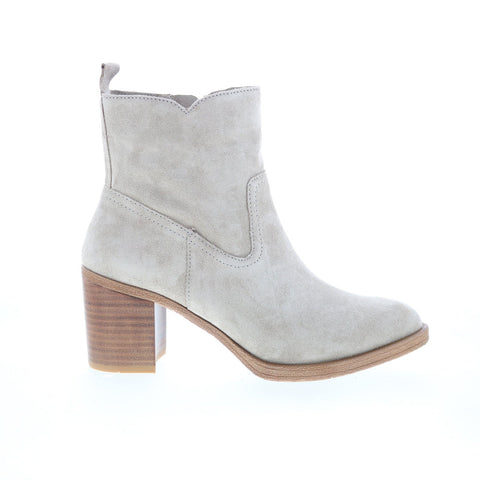 Johnston & Murphy Braelyn 78-51913 Womens Gray Suede Ankle & Booties Boots