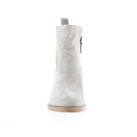 Johnston & Murphy Braelyn 78-51913 Womens Gray Suede Ankle & Booties Boots
