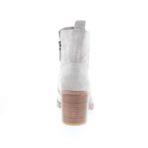 Johnston & Murphy Braelyn 78-51913 Womens Gray Suede Ankle & Booties Boots