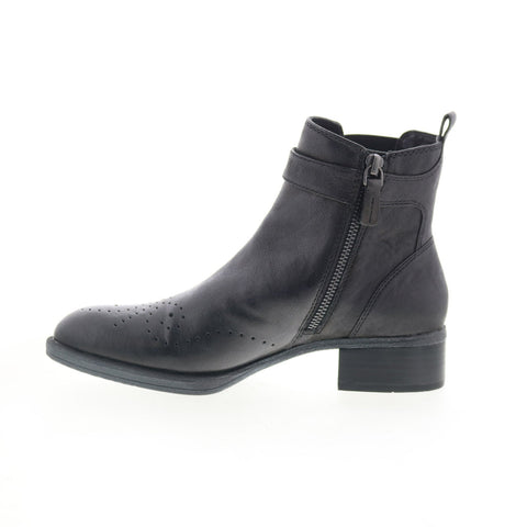 Johnston & Murphy Jeanette 78-51925 Womens Black Leather Casual Dress Boots