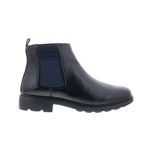 Johnston & Murphy Georgette 78-51941 Womens Black Leather Chelsea Boots