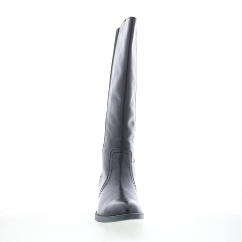 Johnston & Murphy Jade 78-51955 Womens Black Leather Knee High Boots
