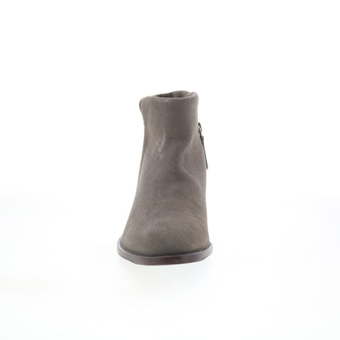 Johnston & Murphy Liliana 78-51960 Womens Gray Suede Casual Dress Boots