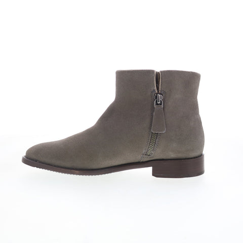 Johnston & Murphy Liliana 78-51960 Womens Gray Suede Casual Dress Boots