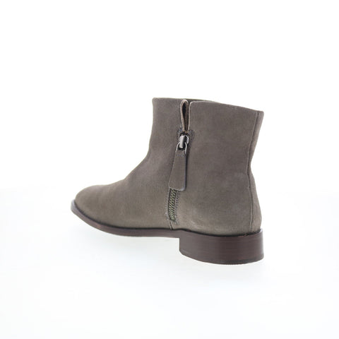 Johnston & Murphy Liliana 78-51960 Womens Gray Suede Casual Dress Boots