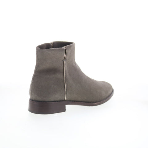 Johnston & Murphy Liliana 78-51960 Womens Gray Suede Casual Dress Boots