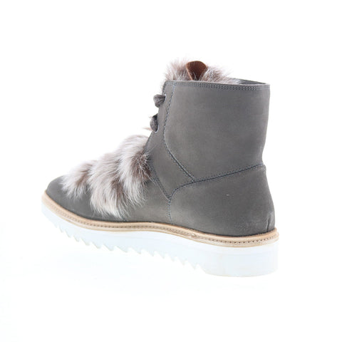 Johnston & Murphy Dayln 78-51966 Womens Gray Suede Casual Dress Boots